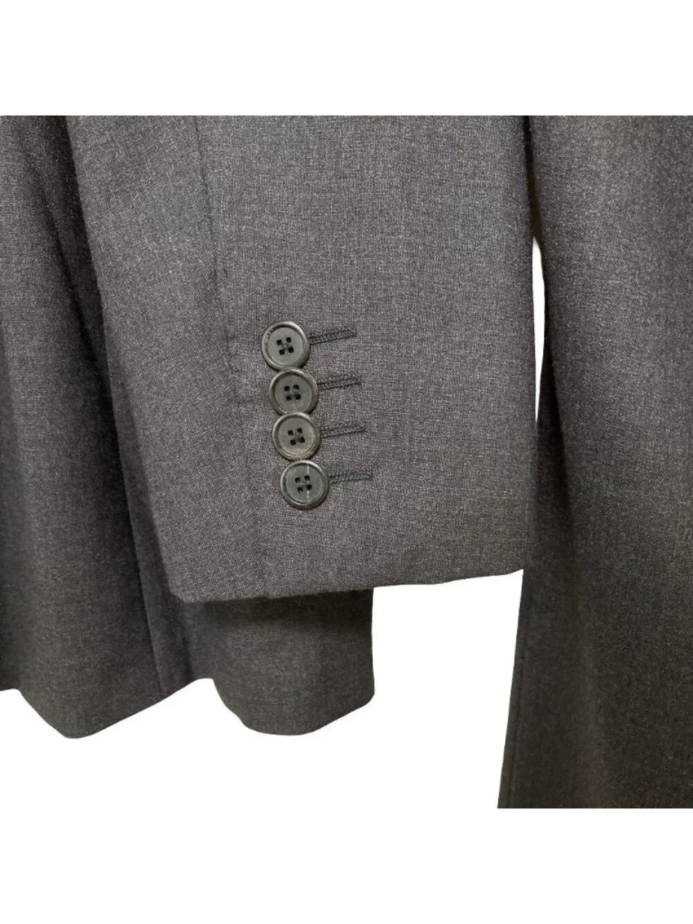 Louis Vuitton Tailored Jacket Trousers Pants Suit Set 52 Gray